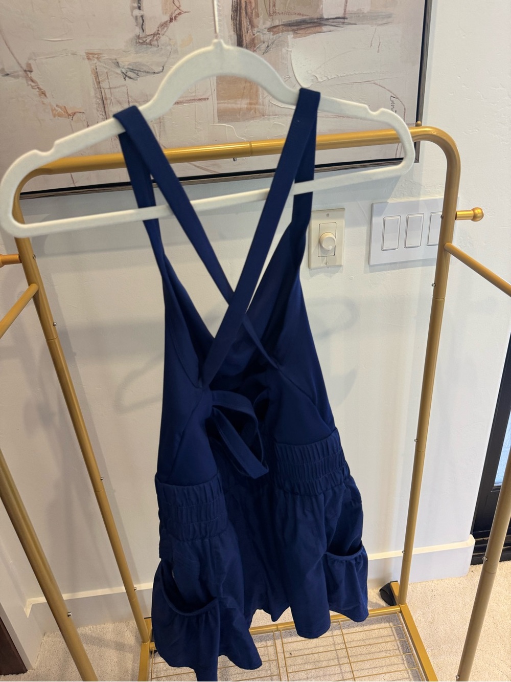 FP Movement by Free People Navy Get Your Flirt On Shortsie - Picture 7 of 8